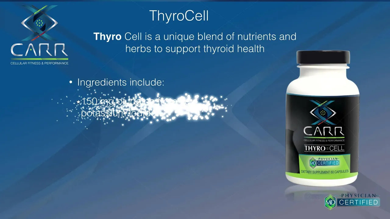 Video: Carr Cellular Fitness Vitamin and Supplement Slideshow